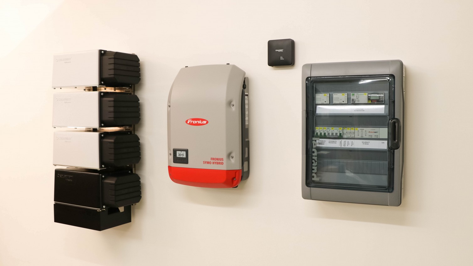 SOLARWATT MyReserve Switch Box Speicher und PVAnlage liefern Notstrom